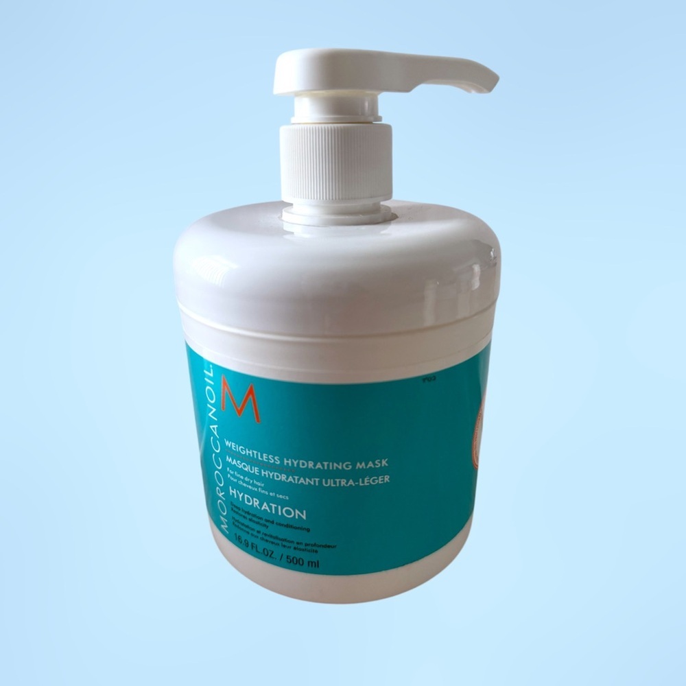 Moroccanoil Weightless Hydrating Hair Mask With Pump  - 500ml